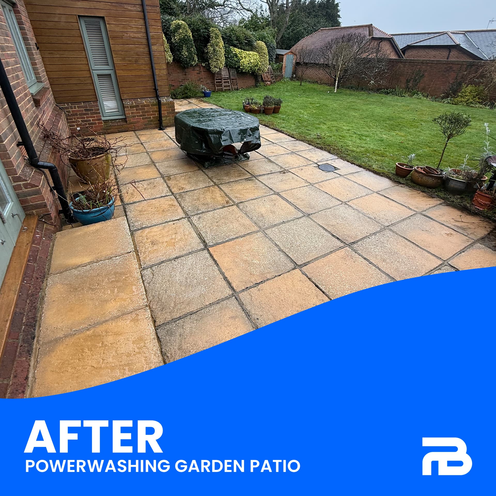Garden Patio Restoration - Professional Patio Cleaning